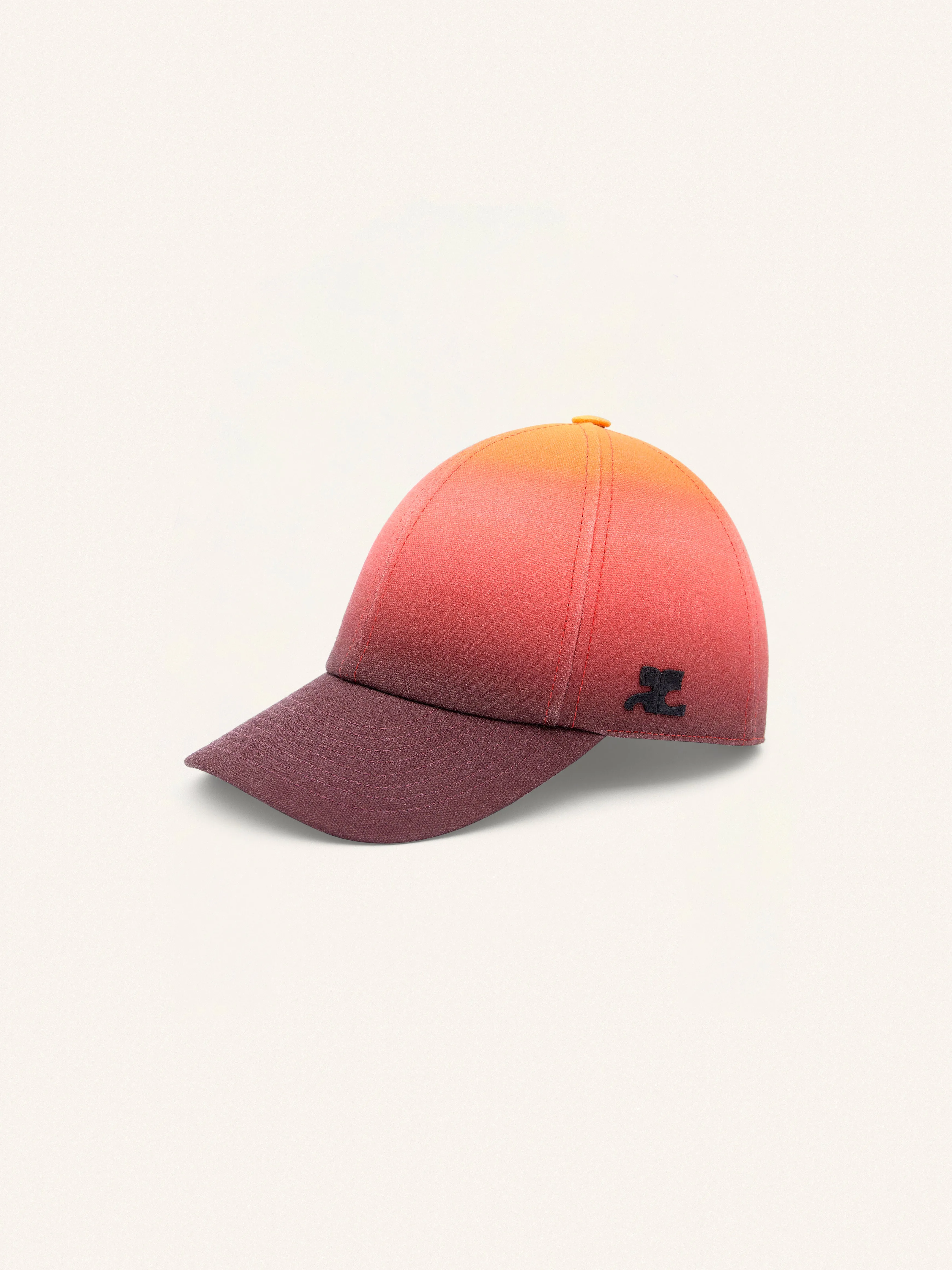 Courrges Cap Gradient Sunset